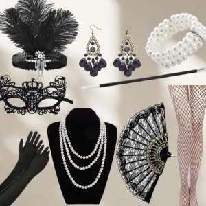 Disfraz para mujer estilo gatsby de los años 1920