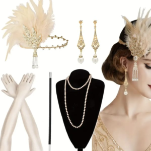 Disfraz Gatsby 1920 Color Champagne – Talla L