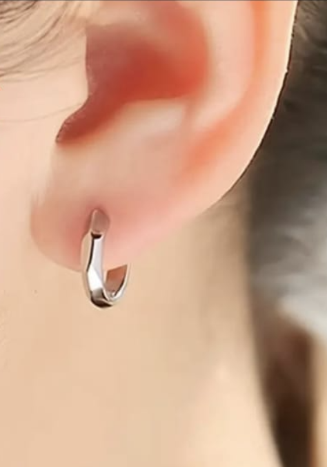 Arete Elegante Liso - Imagen 3
