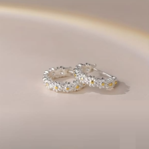 Arete de Flores Amarillas